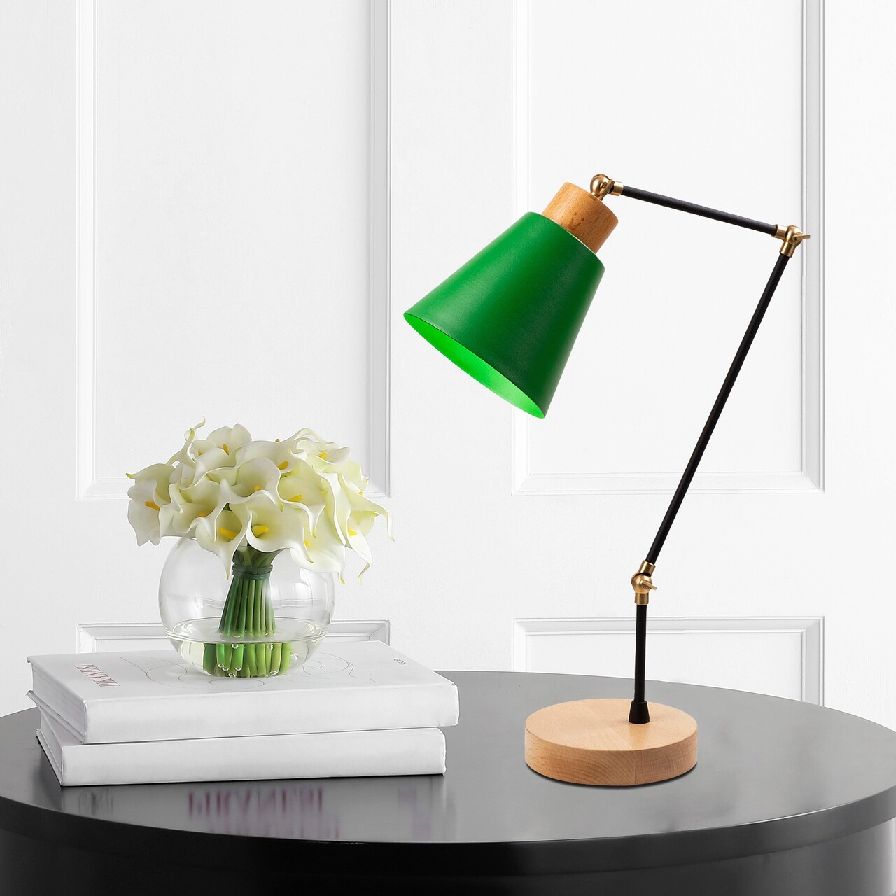 Lampa de masa, Opviq, 525NOR2114, Verde - imagine 7